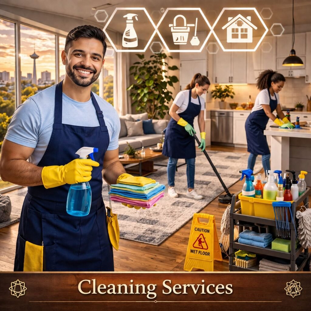 تنظيف منازل — Cleaning Services