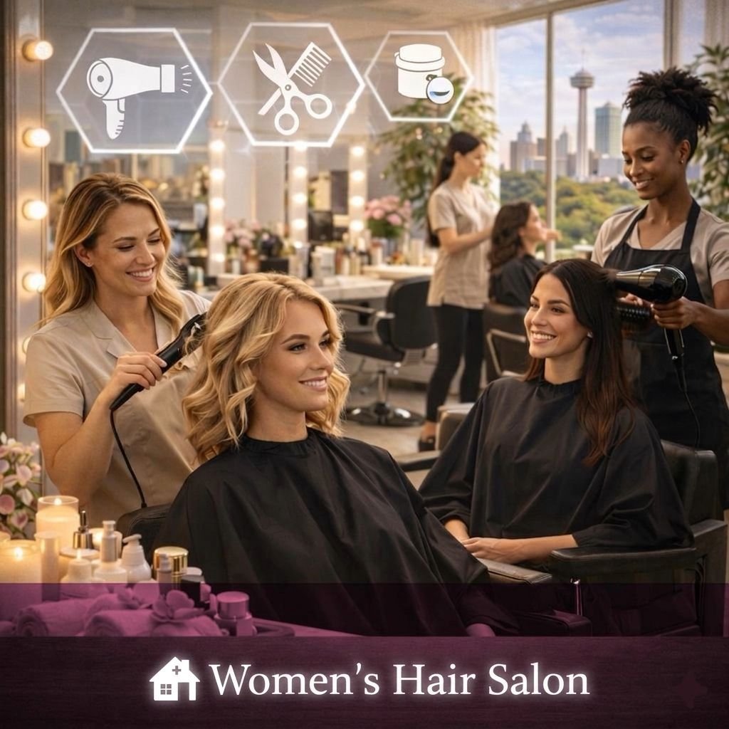 صالون شعر نسائي — Women’s Hair Salon