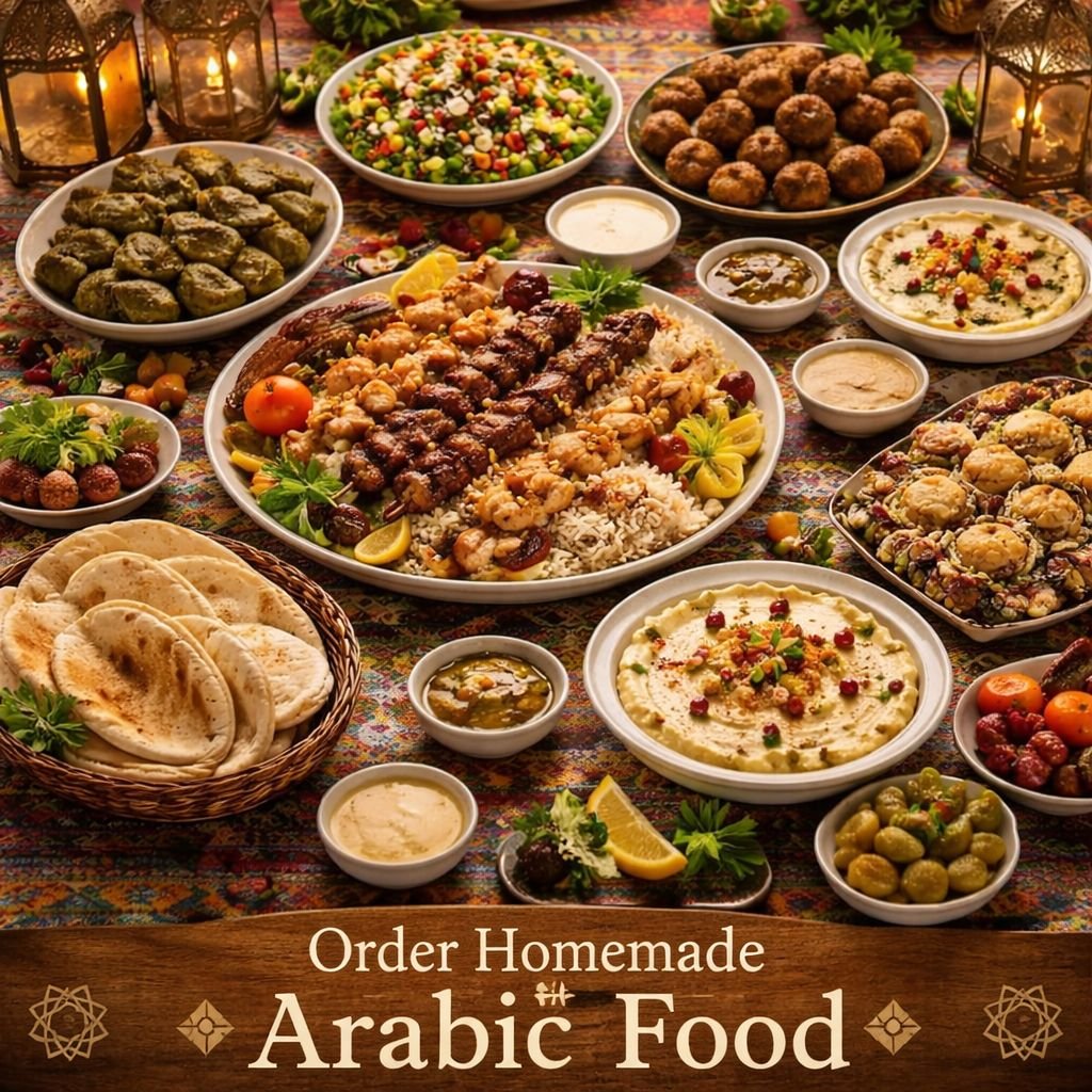 أكل منزلي عربي — Homemade Arabic Food