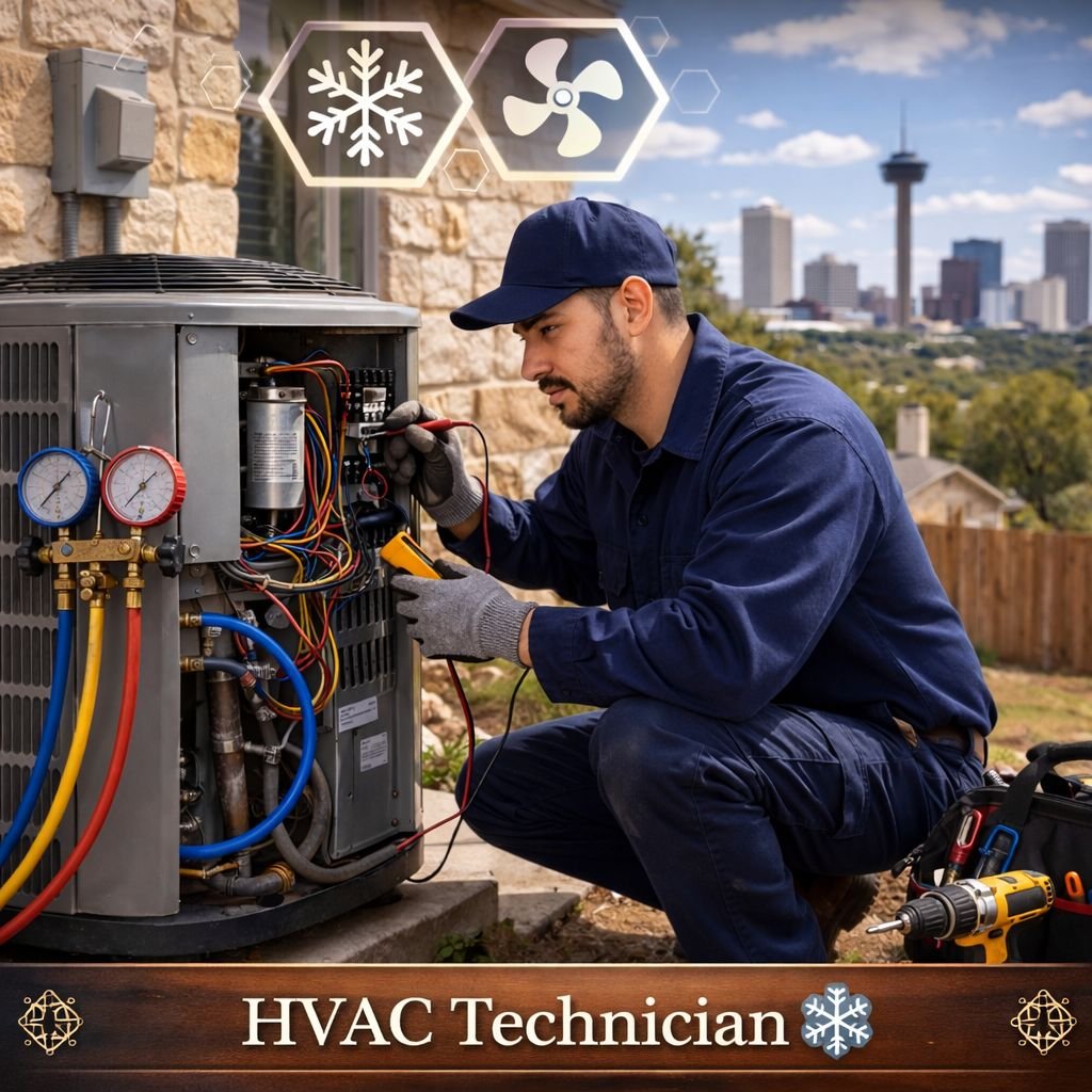 فني تكييف — HVAC Technician