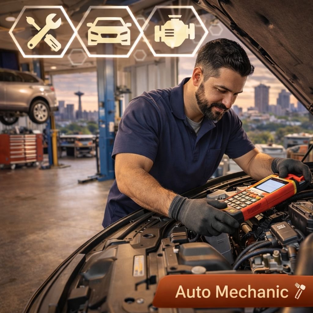 ميكانيكي سيارات — Auto Mechanic