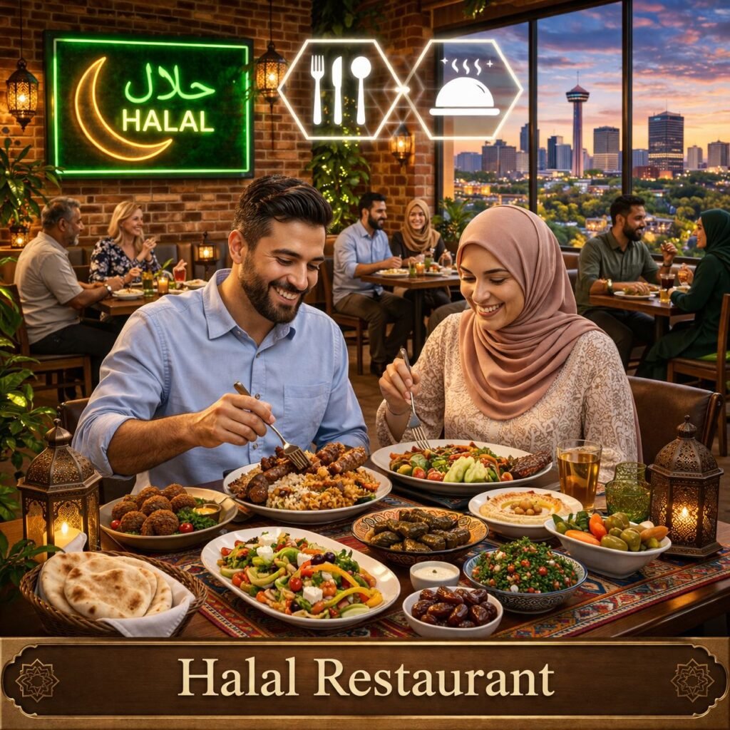 مطعم حلال — Halal Restaurant