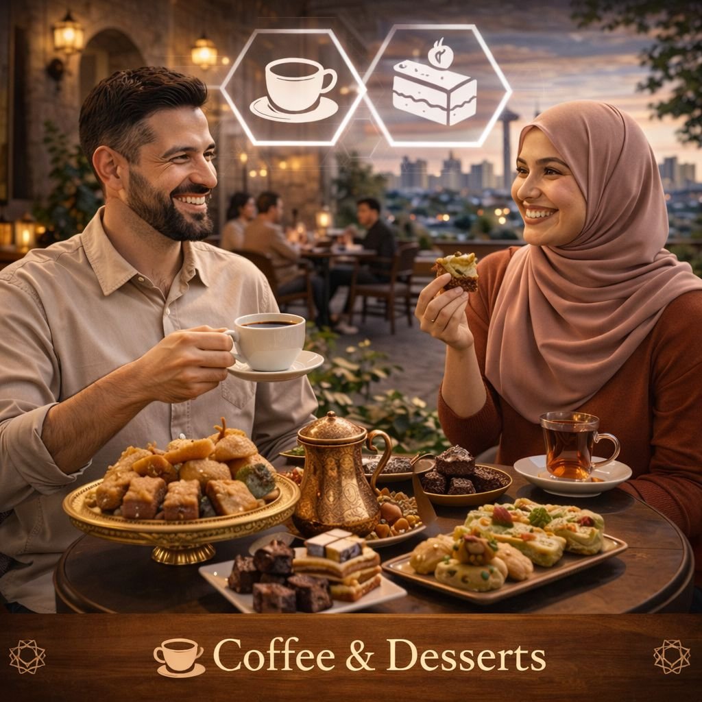 قهوة وحلويات — Coffee & Desserts
