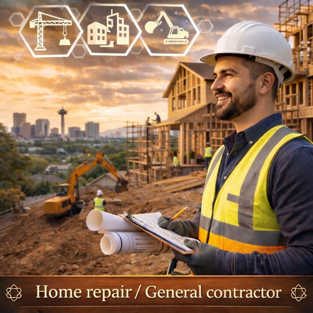 وصيانه منازل مقاول بناء — Contractor
