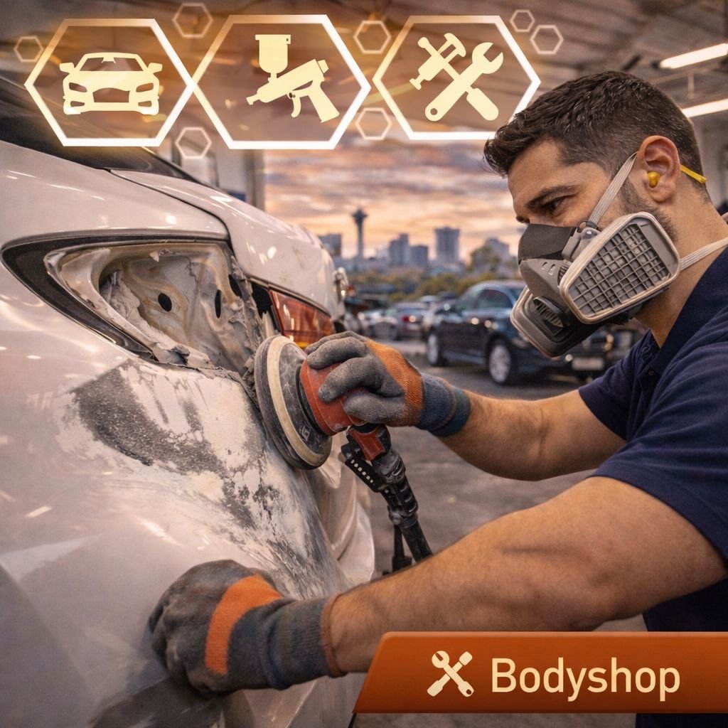 سمكري سيارات — Bodyshop