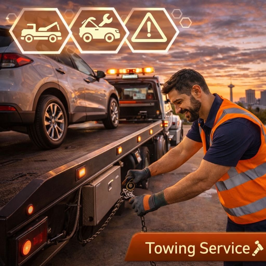 سحب سيارات — Towing Service